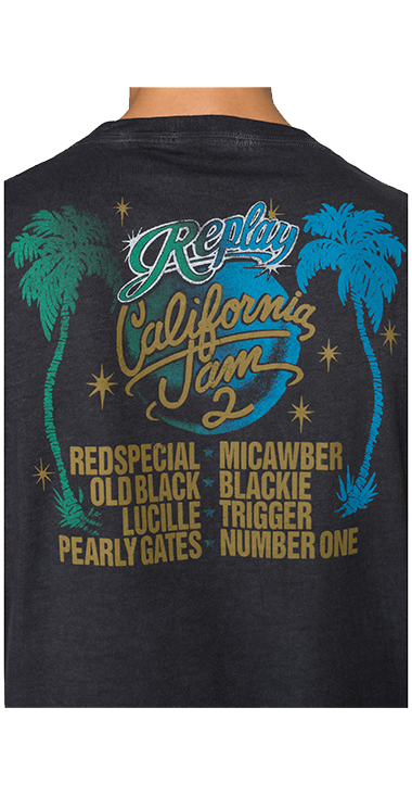 トロピカル ナイト Tシャツ Replay リプレイ公式通販サイト