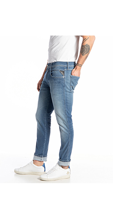 ANBASS ハイパーフレックスリサイクル360&deg;デニム｜REPLAY リプレイ  