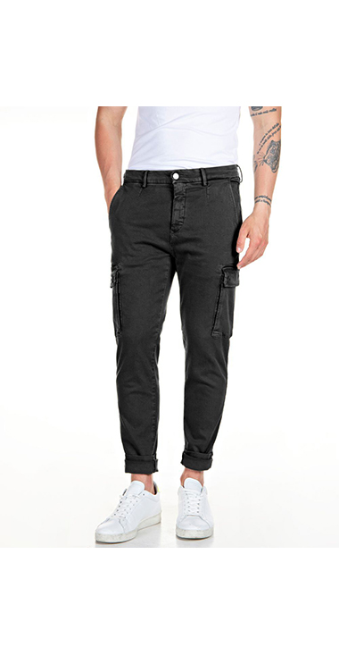 JAAN ハイパーフレックス X.L.I.T.E. チノカーゴパンツ｜REPLAY  