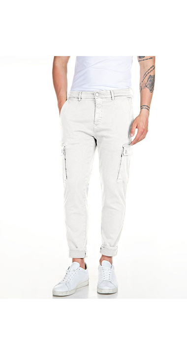 JAAN ハイパーフレックス X.L.I.T.E. チノカーゴパンツ｜REPLAY  