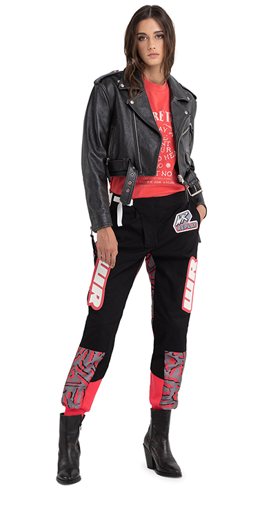 We are ライダースクロップレザージャケット｜REPLAY リプレイ公式通販  