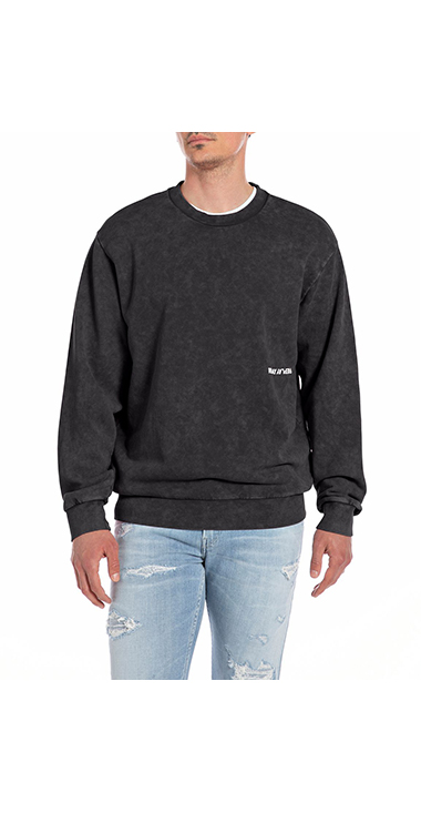 リラックスフィットスウェットシャツ｜REPLAY リプレイ公式通販サイト 