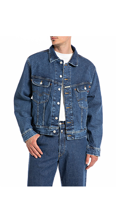 9 ZERO 1 コンフォートデニムジャケット｜REPLAY リプレイ公式通販サイト 