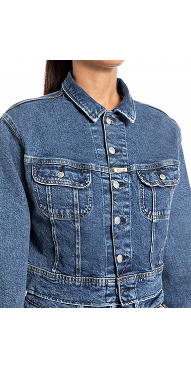 9 ZERO 1 コンフォートデニムジャケット｜REPLAY リプレイ公式通販サイト 