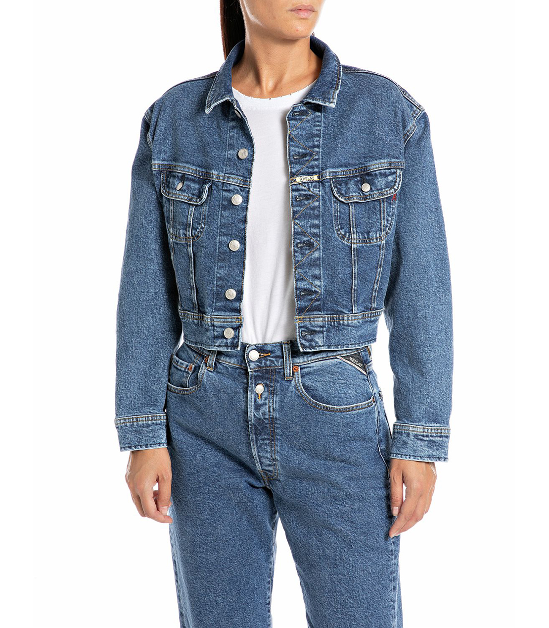 9 ZERO 1 コンフォートデニムジャケット｜REPLAY リプレイ公式通販サイト 